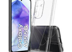 Crong Crystal Shield Cover - Etui Samsung Galaxy A55 5G (przezroczysty)