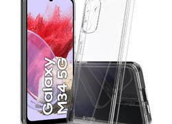 Crong Crystal Shield Cover - Etui Samsung Galaxy M34 5G (przezroczysty)