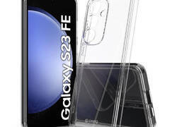 Crong Crystal Shield Cover - Etui Samsung Galaxy S23 FE (przezroczysty)