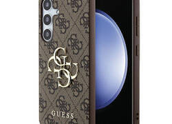 Guess 4G Big Metal Logo - Etui Samsung Galaxy A55 5G (brązowy)