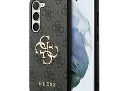 Guess 4G Big Metal Logo - Etui Samsung Galaxy A55 5G (czarny)