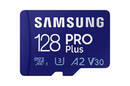 Samsung microSDXC Pro Plus - Karta pamięci 128 GB Class 10 UHS-I/U3 160/120 MB/s z adapterem - zdjęcie 2