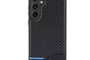 BMW Leather Carbon Blue Line - Etui Samsung Galaxy S24+ (czarny) - zdjęcie 3