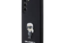 Karl Lagerfeld Silicone Ikonik Metal Pin - Etui Samsung Galaxy S24 (czarny) - zdjęcie 2