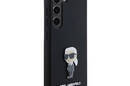 Karl Lagerfeld Silicone Ikonik Metal Pin - Etui Samsung Galaxy S24 (czarny) - zdjęcie 4