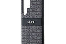 DKNY Leather Mono Stripe & Metal Logo - Etui Samsung Galaxy S24 Ultra (czarny) - zdjęcie 6