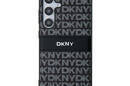 DKNY Leather Mono Stripe & Metal Logo - Etui Samsung Galaxy S24+ (czarny) - zdjęcie 3