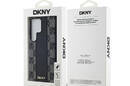 DKNY Leather Checkered Mono Pattern MagSafe - Etui Samsung Galaxy S24 Ultra (czarny) - zdjęcie 8