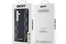 DKNY Leather Checkered Mono Pattern MagSafe - Etui Samsung Galaxy S24+ (czarny) - zdjęcie 8