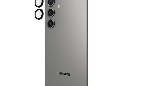 Case-Mate Aluminum Ring Lens Protector - Szkło ochronne na obiektyw aparatu Samsung Galaxy S24 (Black) - zdjęcie 1