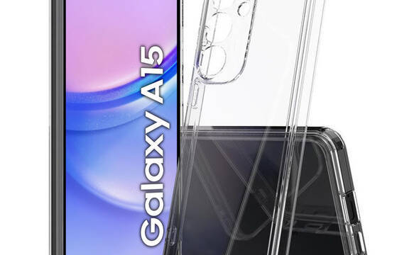 Crong Crystal Shield Cover - Etui Samsung Galaxy A15 5G (przezroczysty) - zdjęcie 1