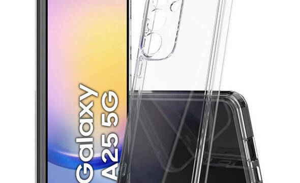 Crong Crystal Shield Cover - Etui Samsung Galaxy A25 5G (przezroczysty) - zdjęcie 1