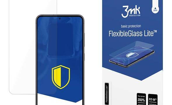 3mk FlexibleGlass Lite - Szkło hybrydowe do Samsung Galaxy S24 - zdjęcie 1