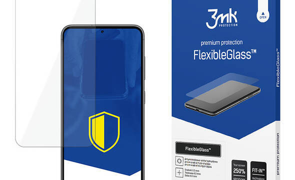 3mk FlexibleGlass - Szkło hybrydowe do Samsung Galaxy S24+ - zdjęcie 1