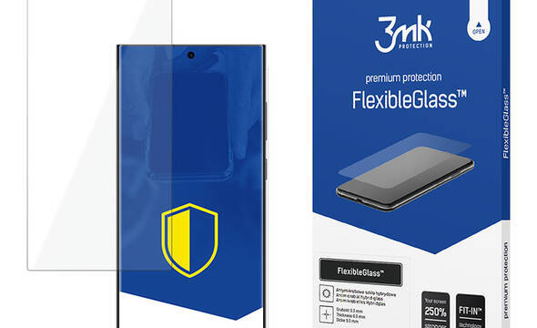 3mk FlexibleGlass - Szkło hybrydowe do Samsung Galaxy S24 Ultra - zdjęcie 1