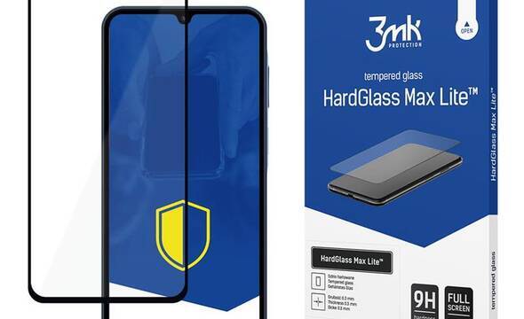 3mk HardGlass Max Lite - Szkło hartowane do Samsung Galaxy A15 5G (Czarny) - zdjęcie 1