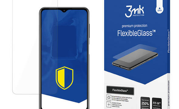 3mk FlexibleGlass - Szkło hybrydowe do Samsung Galaxy M12 - zdjęcie 1