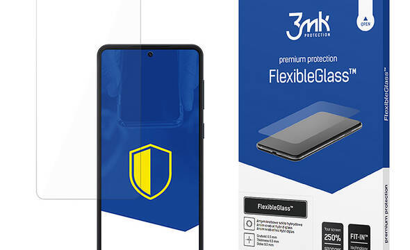 3mk FlexibleGlass - Szkło hybrydowe do Samsung Galaxy M55 - zdjęcie 1