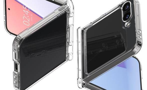 Spigen Ultra Hybrid Pro - Etui do Samsung Galaxy Z Flip 6 (Crystal Clear) - zdjęcie 1