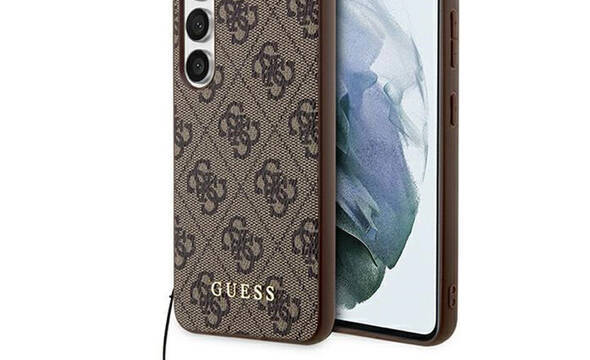 Guess 4G Charms Collection - Etui Samsung Galaxy A55 5G (brązowy) - zdjęcie 1